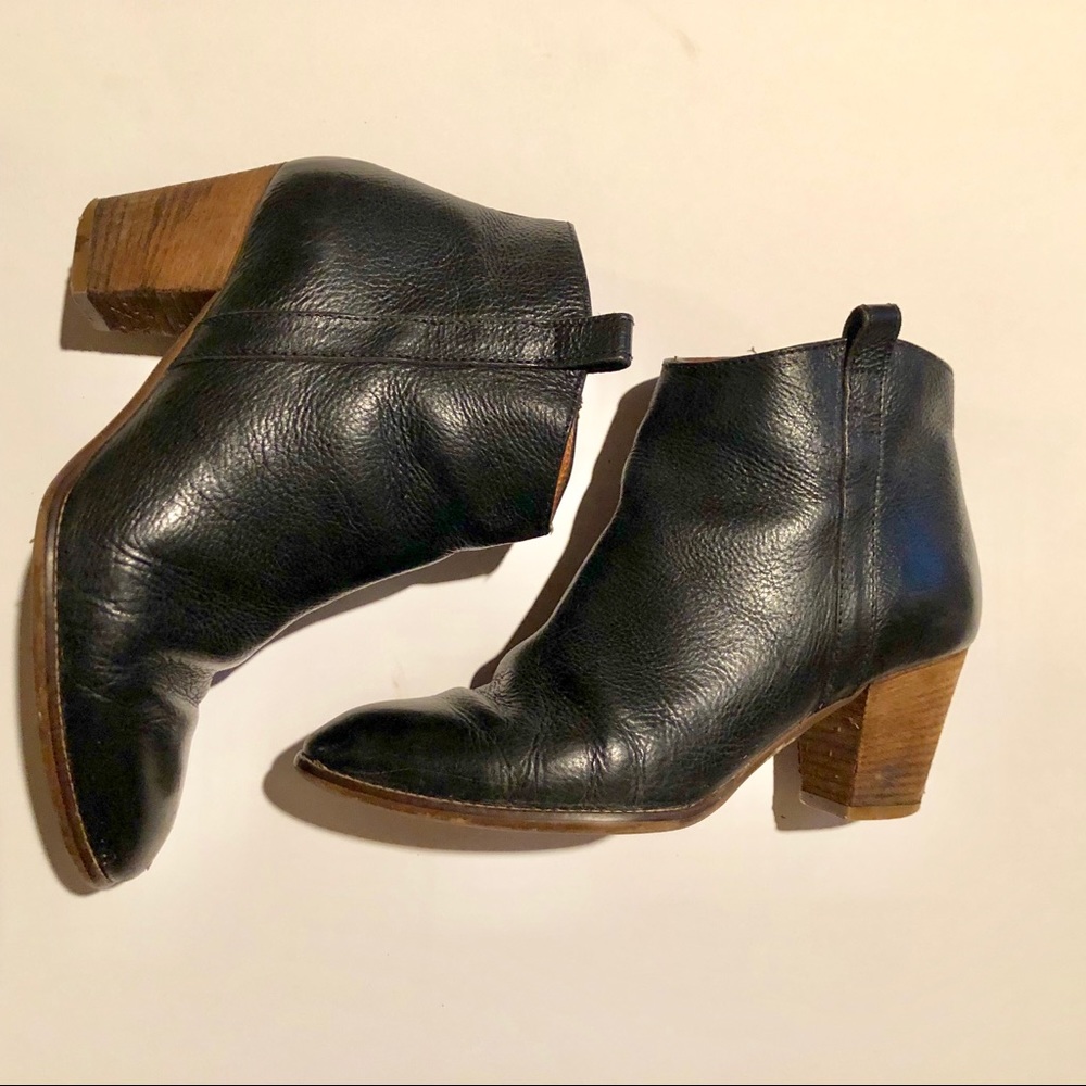 Madewell black booties